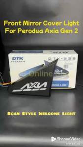 [Perodua Axia Gen 2] (23-Present) Front Mirror Cover Running Light