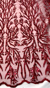 Bahan Kain Tile Korea Full Payet Squin Bahannya Adem harga 1/2 meter