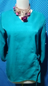 Atasan Blouse Wanita Hijau 516