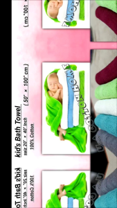 Kids Bath Towel Tebal murah 100% cotton/Serap Air/kualiti baik /sesuai utk kanak2 ( 0 - 9 tahun )