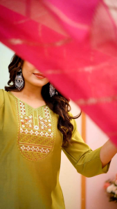 FULLY STICHED KURTA PANT DUPPTTA