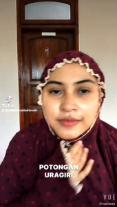 MUKENA DEWASA TERUSAN URAGIRI CRINCLE