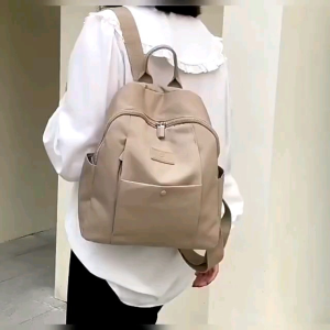 Tas ransel wanita import terbaru model korea bahan nilon
