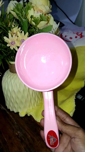 Pencetak nasi Cetakan nasi bento setengah lingkaran Centong nasi anti lengket warna pink merah muda