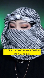Sorban Palestina Wanita Segiempat Cocok Buat Hijab Kerudung Jilbab