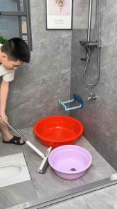 Giá Gắn Tường Treo Thau Chậu Loại Lớn / Kệ Dán Tường Treo Thau Chậu Nhà Bếp Nhà Tắm