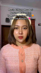 BUNDLING BELI 2 BONUS 2 Miniso Parfum Amber Grace Parfum Pink Romance Parfum Prilly Latuconsina Parfum Wanita Eau de Toilette Parfum Wangi Tahan Lama 30ml