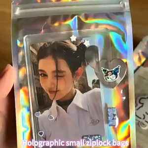 Holographic Ziplock Pouch Laser Hologram Packaging