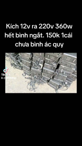 Bộ lưu điện Cyber Power UT650EG kích 12v ra 220v 360w sài tốt. Giá 1 cái chưa bình ác quy