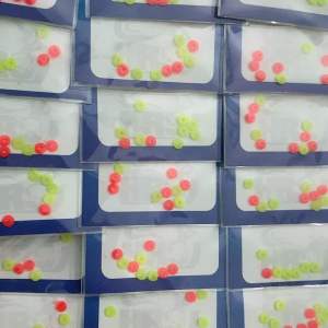 (GIÁ RẺ)Nón chặn phao câu cá loại dẹt_combo đa màu_linhkunshop