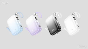 Hoco แบตสำรองพร้อมสายในตัว powerbank 10000mAh ชาร์จเร็ว มีมอก. DK6-A8
