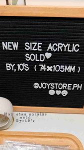 Sold By 10s (74×105mm)Acrylic Large Size Name Tag High Quality Transparent ID Card Holder Name Badge Holder