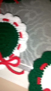 Christmas Coaster Crochet 100% Handmade