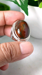 cincin batu akik Garut natural realpic
