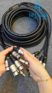 Dây  tín hiệu  âm thanh line  8 gắn jack canon chân đồng (giá  1 sợi)