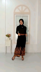 Sarung Goyor Santri Putri Wanita Rayon Motif Batik Muslim Kekinian