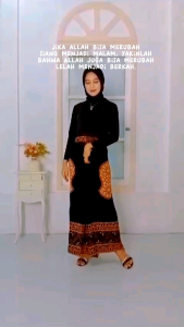 Sarung Santri Putri Wanita Rayon Motif Batik Muslim Kekinian