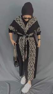 Baju tenun couple raisa dress tenun raisa warna hitam