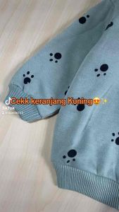 Jaket Bayi Motif Jerapah 0-8 Bulan Max BB 7kg Bahan Fleece Resleting Kupluk Motif Jerapah - dmbaby