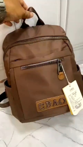 TAS RANSEL WANITA CHIBAO IMPORT 00816/TAS GENDONG TERBARU/TAS PARASUT/TAS SEKOLAH KERJA KULIAH Backpack Hitam