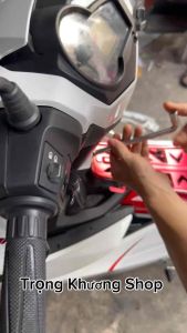 Rổ hông xe EX 150 sắt sơn đen đựng đồ tiện lợi