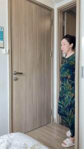 Bộ Lanh dài cho Mẹ cho Bà Bộ đồ trung niên