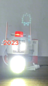 Camera WIFI Yoosee 2 mắt xem 2 màn hình CÙNG LÚC ĐÈN NHÁY chất liệu chống nước bển bỉ xoay 360 độ xem đêm có màu rõ nét 2023