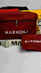 Tas Selempang 3 Ruang Bahan Kanvas Slingbag Wanita jinjing Import Tebal Promo (COD) tas Batam/tas ala korea