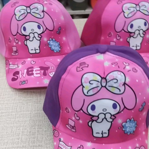 Melody character adjustable kids cap snapback