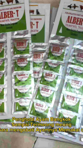 ALBER+T Sachet Obat Korep Ayam: Praktis & Alami