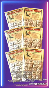 Kamlang Merpati Jamu Merpati Satu Renteng 20 Bungkus