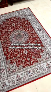 [🔥RAYA SPECIAL🔥 ]8X10 KAKI! PLG BESAR 6XL 3XL XL M G5-25 Carpet 5D Hot Selling Designs Ready Stock | Carpet Viral | Anti Slip Karpet | Beautiful Gift for Any Kind of Room