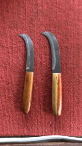 ตัดกล้วย ให้เป็นหวี ทำจากเหล็กชุบแข็งพิเศษ