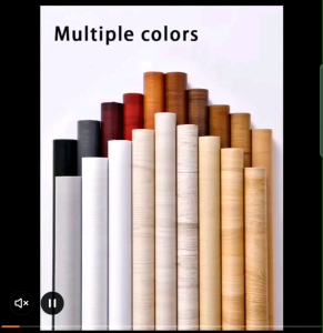 wallpaper sticker motif marmer kuning silver 10m x 45cm