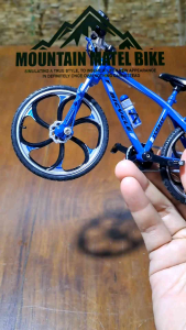 MAINAN MINIATUR DIECAST MOUNTAIN BIKE 1:10 SEPEDA BALAP 0818-4A