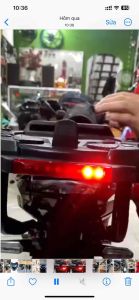 Cảng dài rct có đèn f1 gắn Exciterwinner v123 siruswave 17Future led 2018