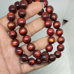 gelang butiran akar bahar merah kwalitas terjamin/gelang bahar butiran dim 12 mm
