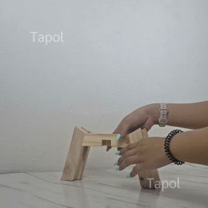 ขาตั้งกระถางทรงแมงมุม ทรงเอ็กซ์ ( X ) ทำจากไม้สนนอก งานไม้แฮนด์เมด ไม้เนื้อสวยแข็งแรง ทนทาน