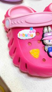 Sandal Anak Perempuan Tali Belakang Terbaru Sandal Baim Anak Perempuan Motif Labubu Viral Kekinian