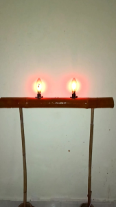 Pelita Raya Buluh Solar / Pelita Buluh LED 3modes / PELITA BULUH KLASIK Lampu pelita 3w flicker bulb