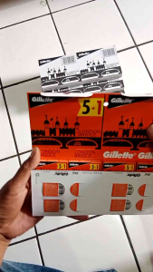 Silet Cukur London Bridge Gillette Original Stainless Isi 120