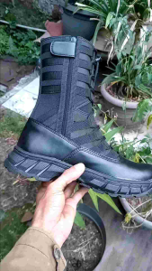 sepatu pdl tni polri satpam satpol pp sepatu pdl ujung besi boots caanggo military