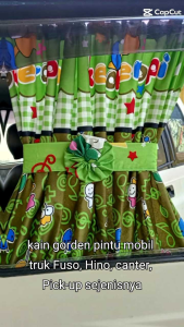 TIRAI/GORDEN PINTU JENDELA MOBIL TRUK PIKUP FUSO GIGA SEJENIS