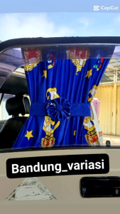 KAIN TIRAI GORDEN DAN LIS KACA DEPAN 1SET 2ITEM BARANG