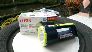 Senter Jumbo Emergency Luby 2676 LED: Penjelasan & Penggunaan