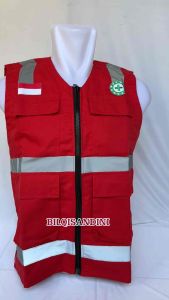 rompi kerja/rompi proyek/rompi lapangan/rompi safety