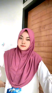 (COD) Jilbab Instan Najwa Kaos Non Pad / Hijab Harian Murah Premium