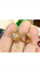 10k SD Gold Clip Earrings for Kids: Pwede PNG Design