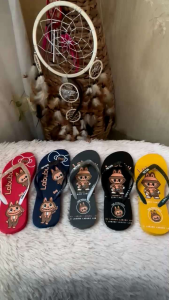 Sandal Selie Labubu - Sandal Jepit - Sandal Wanita - Sandal Cewek - Sandal Kekinian Murah