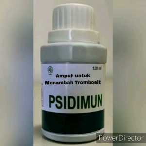Syrup Psidimun ( Obat Herbal ) Obat Menaikkan Trombosit & pasien Demam Berdarah